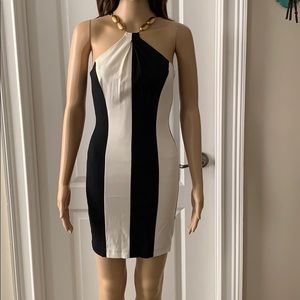 Black & White Cocktail Dress